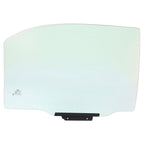 Set of 2 Door Glass for Toyota Corolla (2003–2004) Rear LH and RH