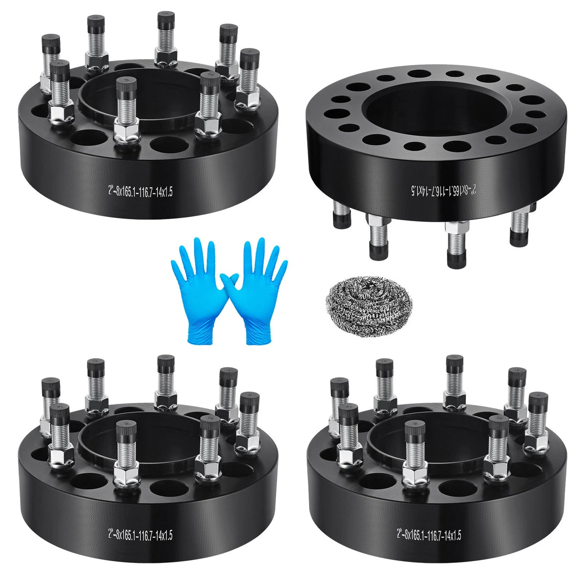 2" Hubcentric Wheel Spacers for Chevy Suburban 2500 (2000–2013)