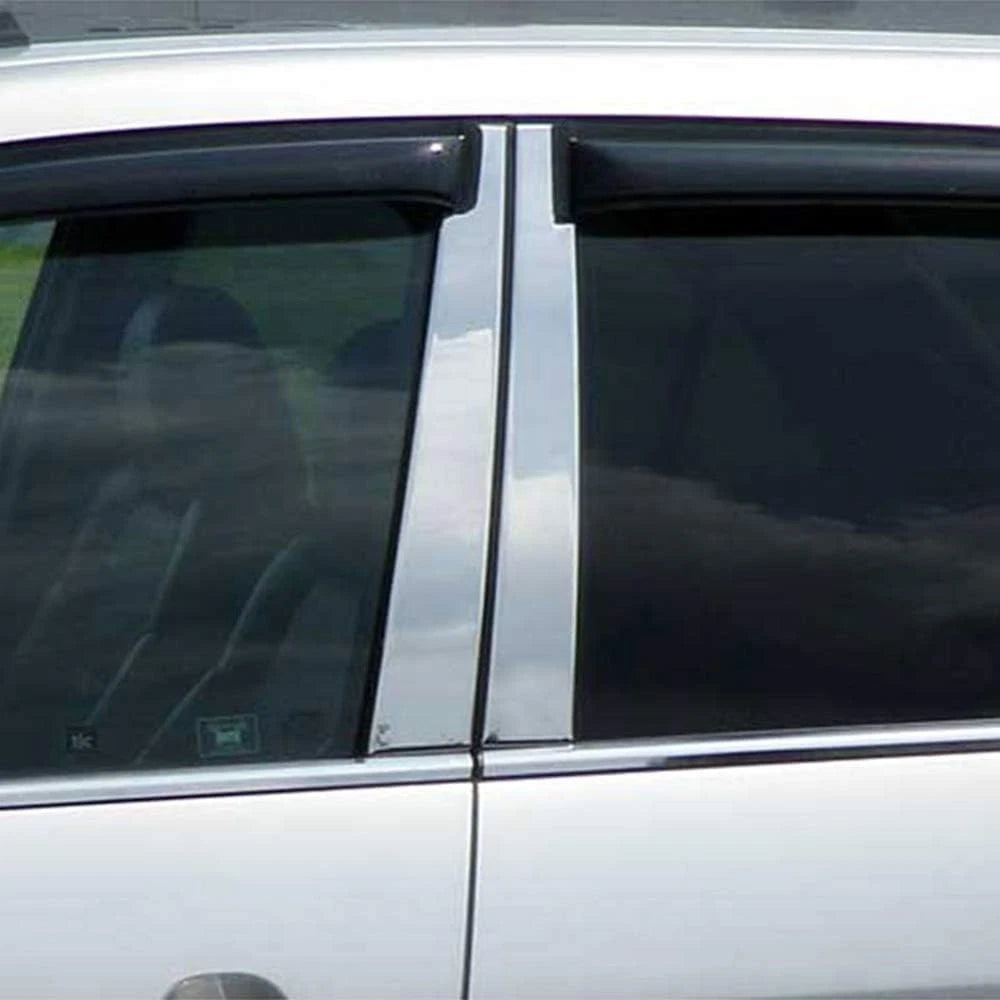 Pillar Post Trim Luxury Stainless Steel 4pc Set for Acura MDX (2001–2006)