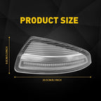 Dynamic Amber LED Mirror Lights for Mercedes Benz W204 S204 W639 Viano Vito