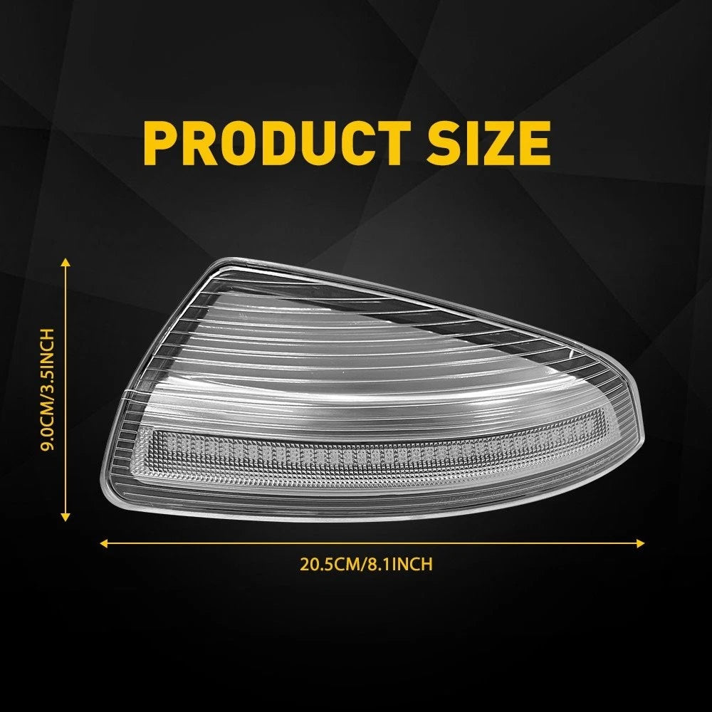 Dynamic Amber LED Mirror Lights for Mercedes Benz W204 S204 W639 Viano Vito