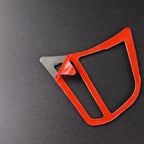 Button Frame Cover Trim Carbon Fiber for BMW F20/21/30/32/34 (2011–2020)