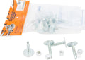 12 Pack Woody's Grand Master Silver Studs 1.45 inch for Ski-Doo Phantom Tracks