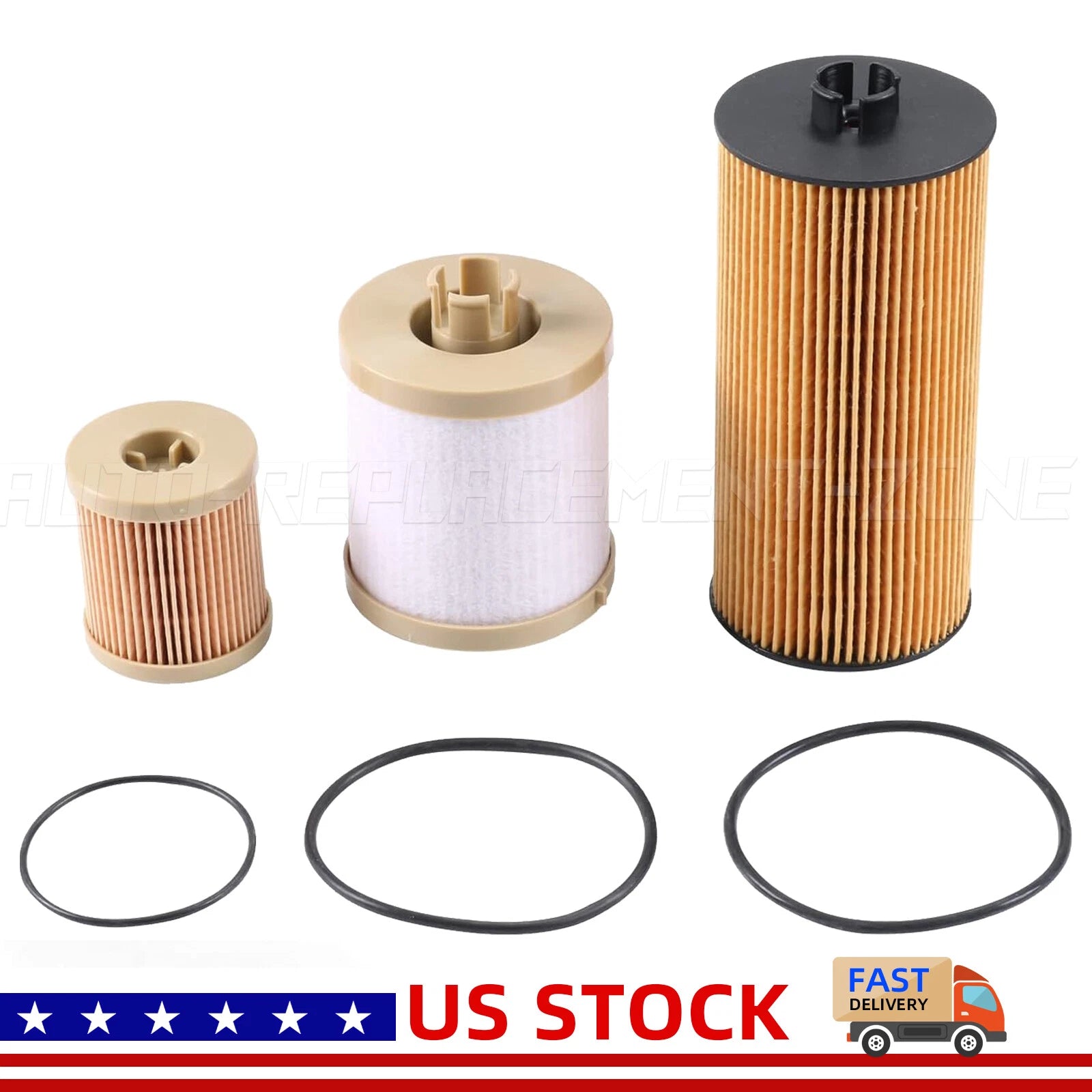Oil & Fuel Filter Kit for Ford F Series 6.0L Powerstroke (2003–2007) FD4616