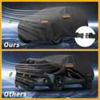 Waterproof Car Cover for Subaru Crosstrek (190T-PU, Black)