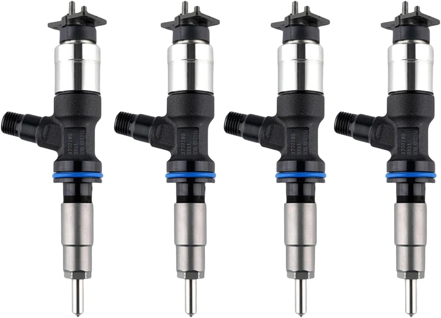 4X Common Rail Injector 370-7280 for Caterpillar CAT C4.4 (2015–2018)