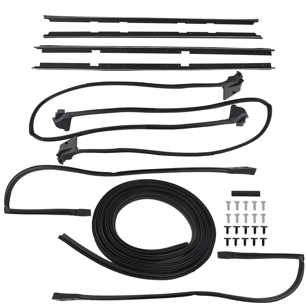 9PC Weatherstripping Seals Kit for Chevrolet Malibu LeMans (1978–1981)
