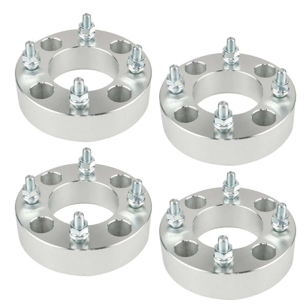 Set of 4 Silver Wheel Spacers for Honda