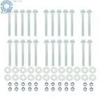 Set of 4 Wheel Chock Tire Strap Tie Down Kit for E-Track