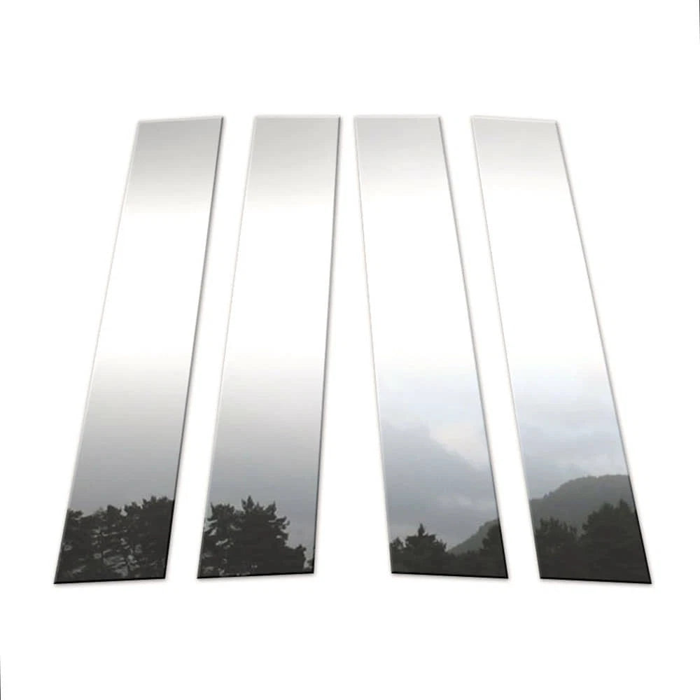 4Pc Chrome Pillar Post Covers for Dodge Avenger (2008–2014)
