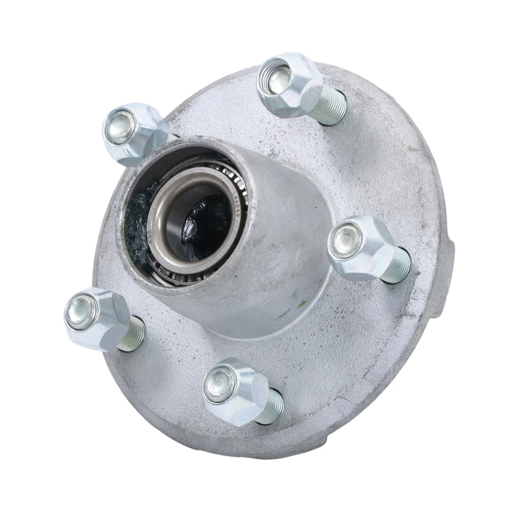Galvanized Trailer Hub for 2000 lbs Spindle (5 on 4.5)