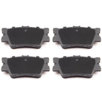 Rear Drilled Disc Rotors Brake Pads Kit for Toyota Rav4, Lexus HS250H (2006–2018)