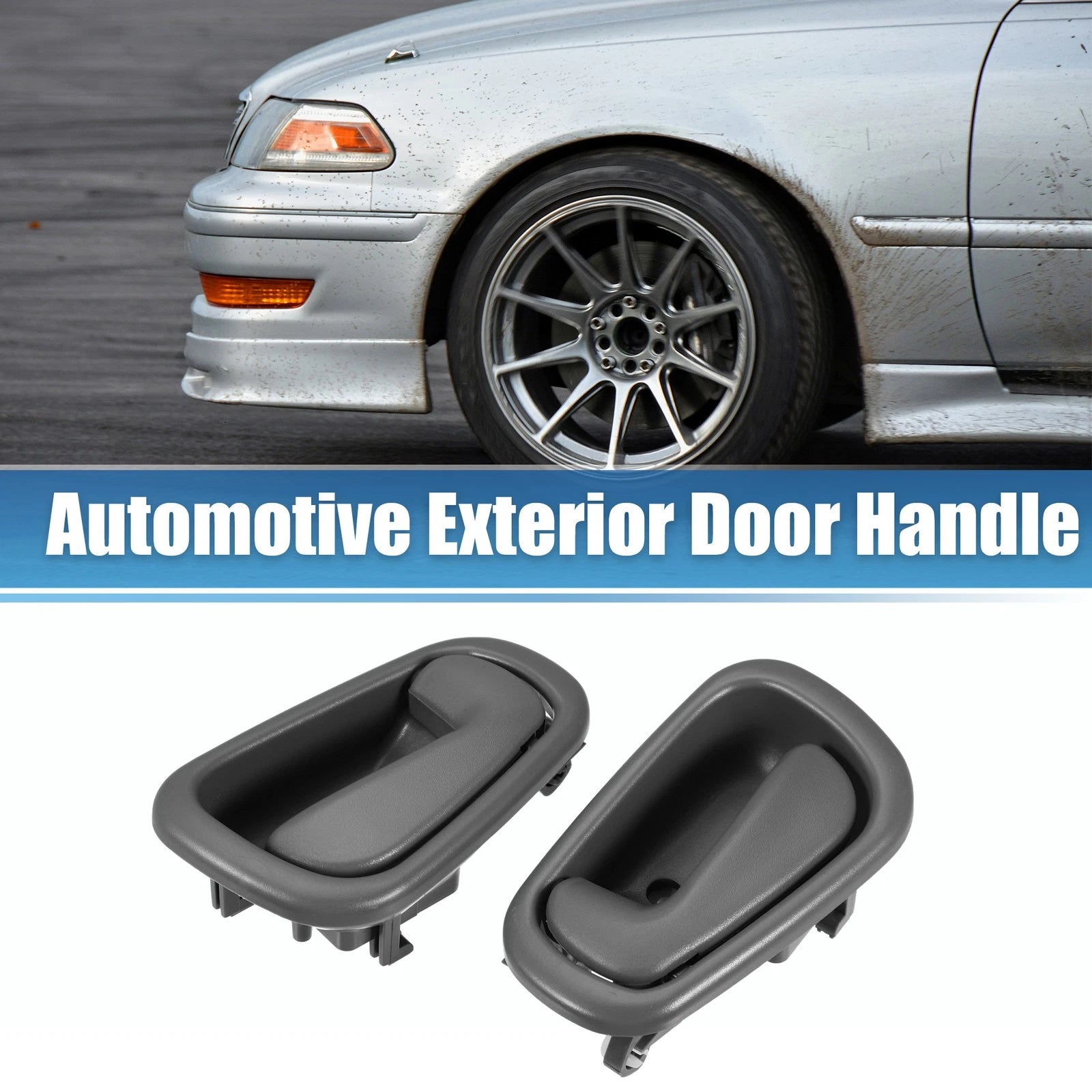 2X Interior Door Handle for Toyota (Gray) 703820100270