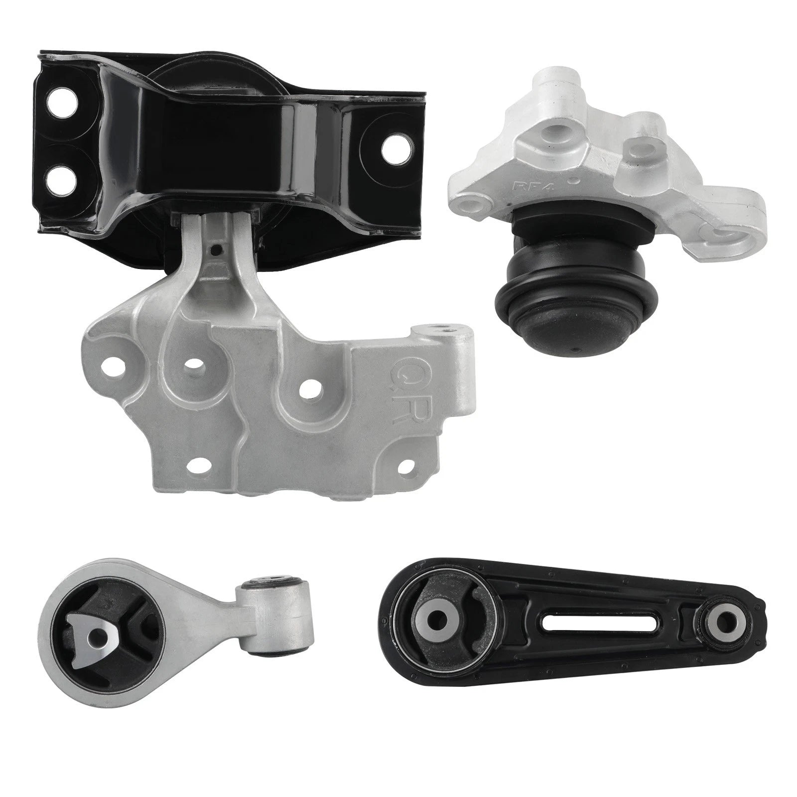 Set of 4 Engine Motor and Transmission Mounts for Nissan Rogue (2014–2015)
