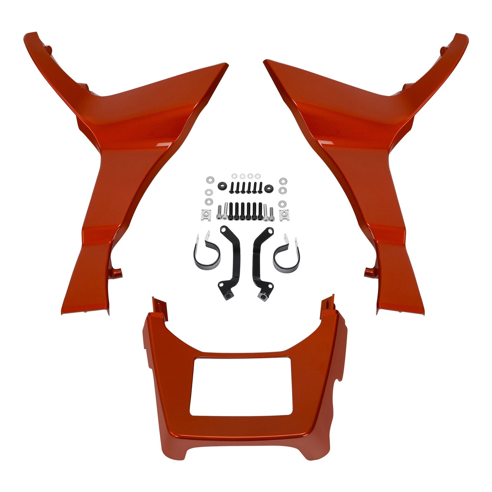 Side Fairing Spoilers Cover for Harley Road Glide FLTRX (2017–2023) Scorched Orange