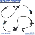 Set of 2 ABS Wheel Speed Sensors for Silverado 1500 LT/Sierra 1500