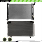 Radiator and A/C Condenser Kit for Scion tC (2005–2010)