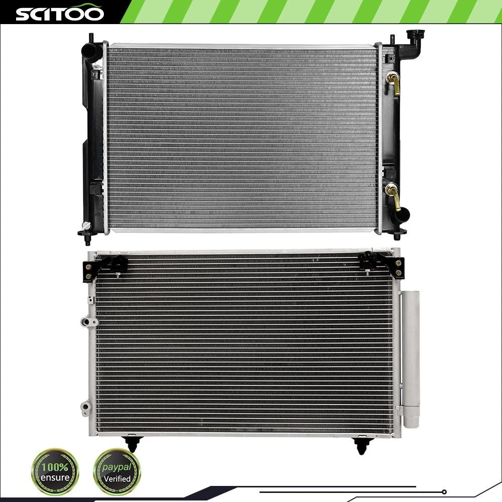 Radiator and A/C Condenser Kit for Scion tC (2005–2010)