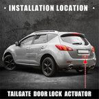 1x 4Pin Trunk Lock Actuator for Nissan Leaf, Versa, Murano, Rogue, Infiniti EX35