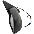 Right Mirror for Ram 1500 (2019–2024) Power Heated Textured Blind Spot Glass