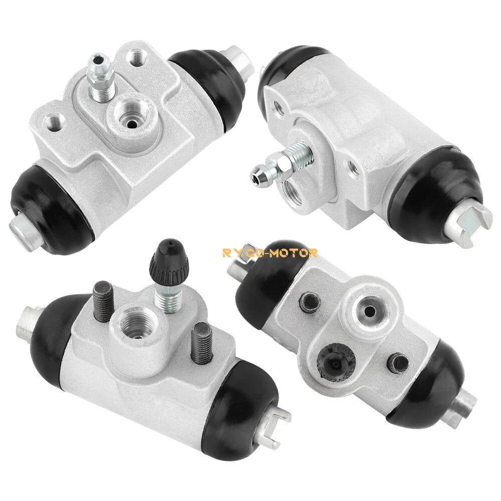 Set of 4 Brake Wheel Cylinders for Kawasaki Mule KAF620 (1993–2020)