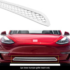 Stainless Chrome Mesh Grille Insert for Tesla Model 3 (2017-2026)