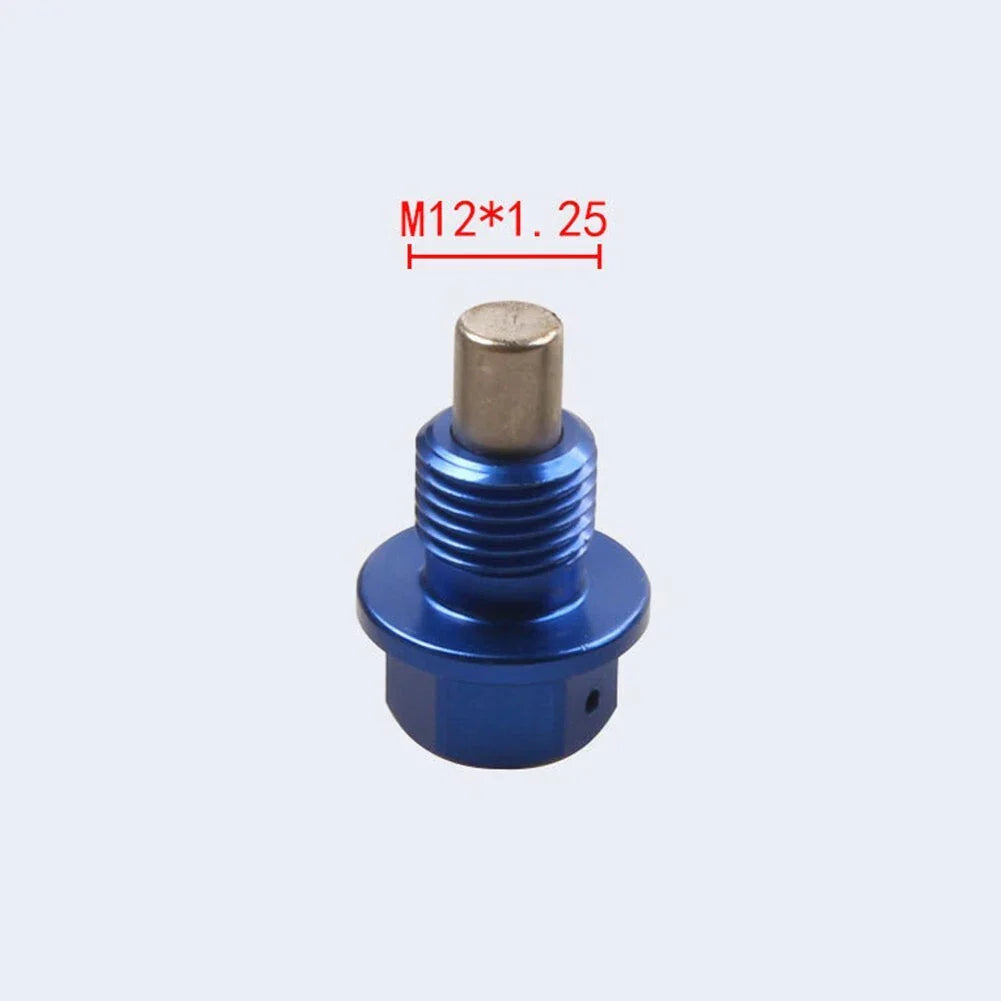 Anodized Magnetic Oil Change Pan Drain Bolt Washer / M12x1.25 / for Toyota