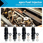 Diesel Fuel Injector for Toyota Hilux Surf Prado 1KZ-TE 3L (1996–2002) 23600-69165