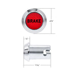 Dash Warning Light Bezel Lens Replacement for 1967-1977 Ford Bronco