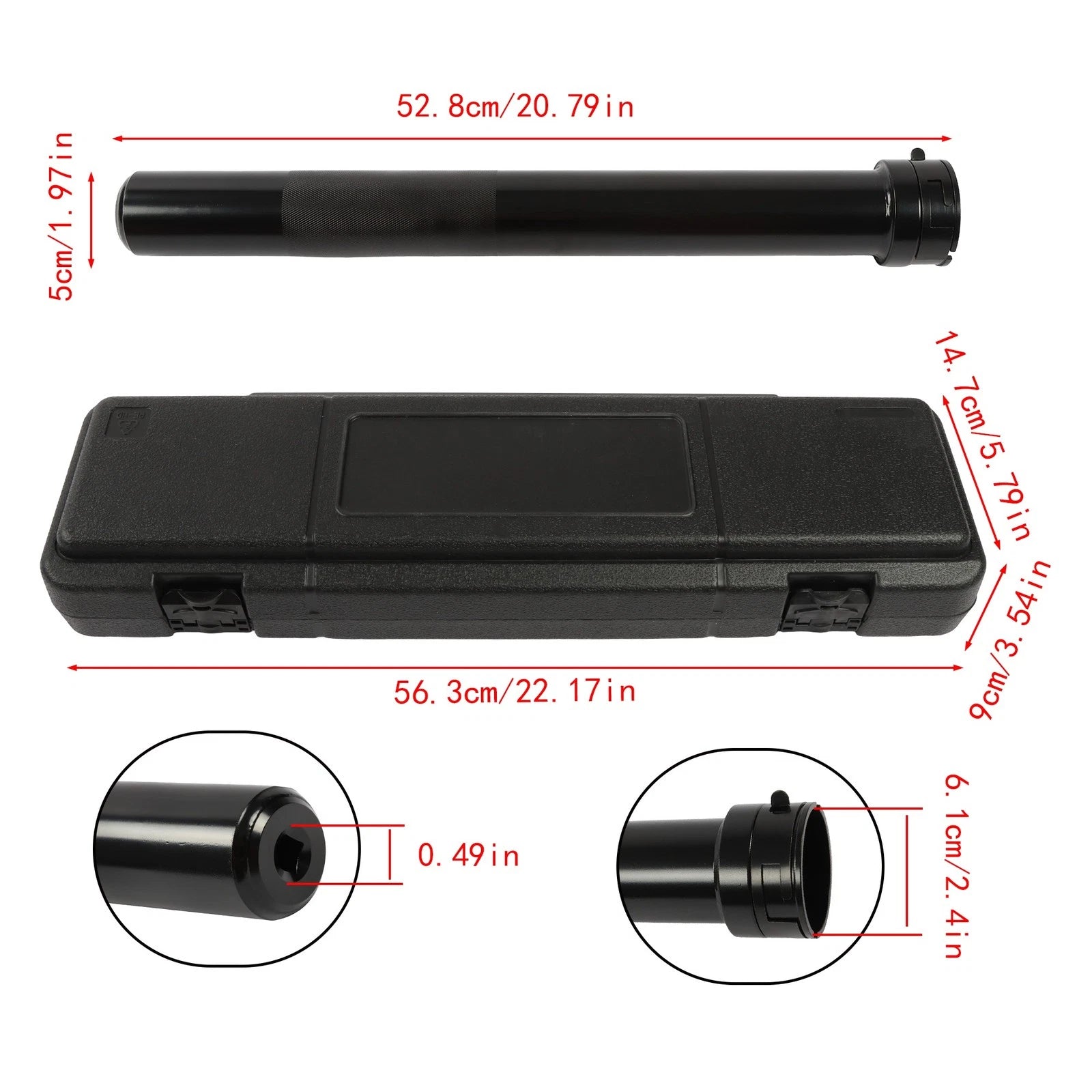 13pc Inner Tie Rod Removal Tool Set for Automotive