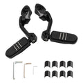 Adjustable Foot Pegs Mounts for Honda BMW Norton Triumph (1-1/4 Inch)