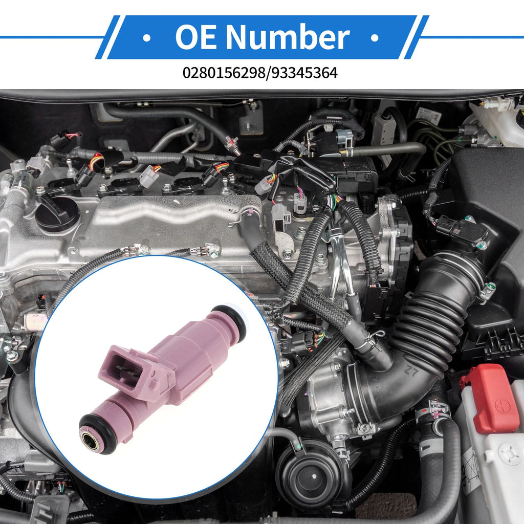 Fuel Injector No. 0280156298 for Chevrolet Celta Corsa 1.0L 8V (2000–2006)