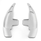 Silver Steering Wheel Shift Paddle Extensions for Mercedes Benz