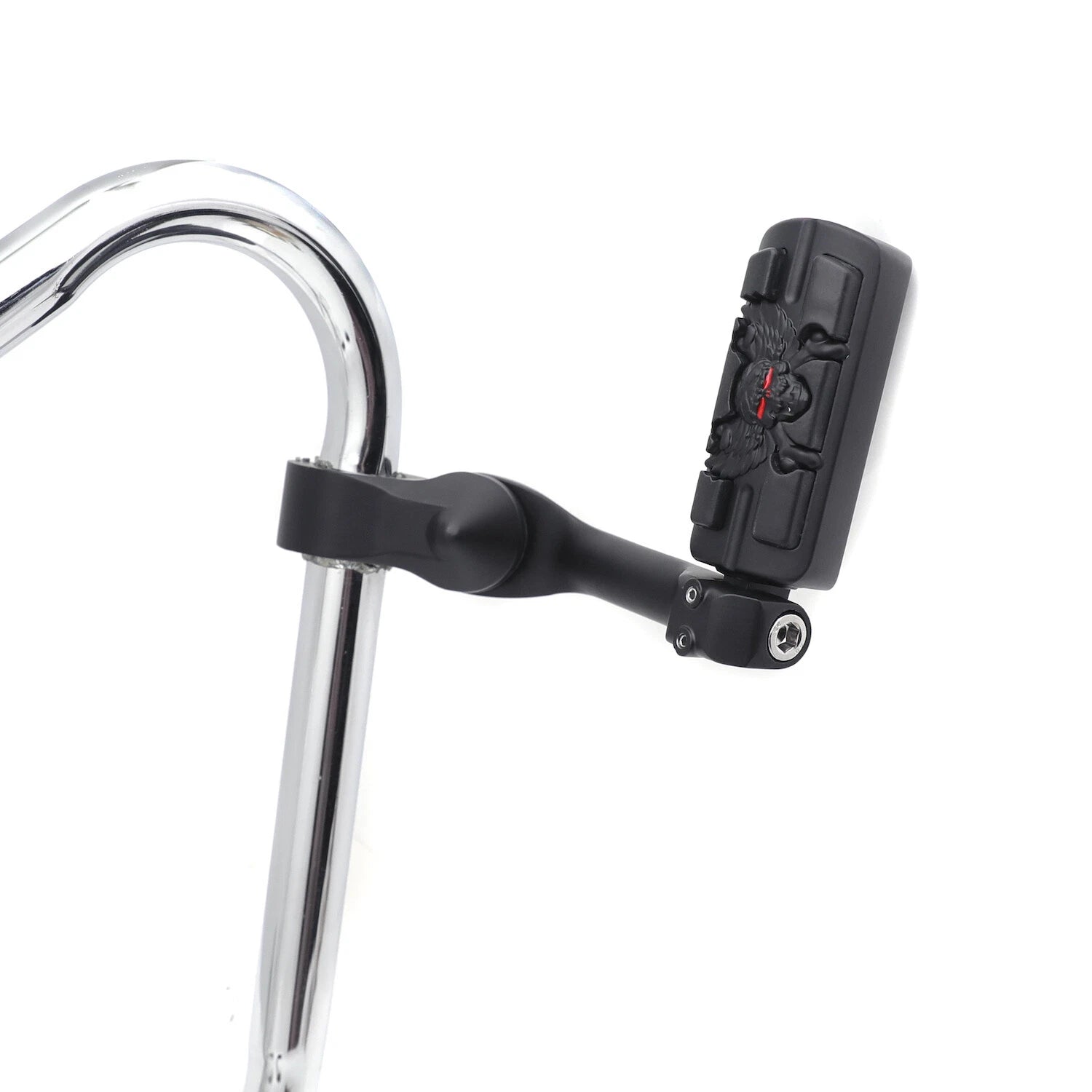 Foot Peg Kit for Harley Fat Boy (2000–2023) - 5" Long, 1.25" Engine Guard