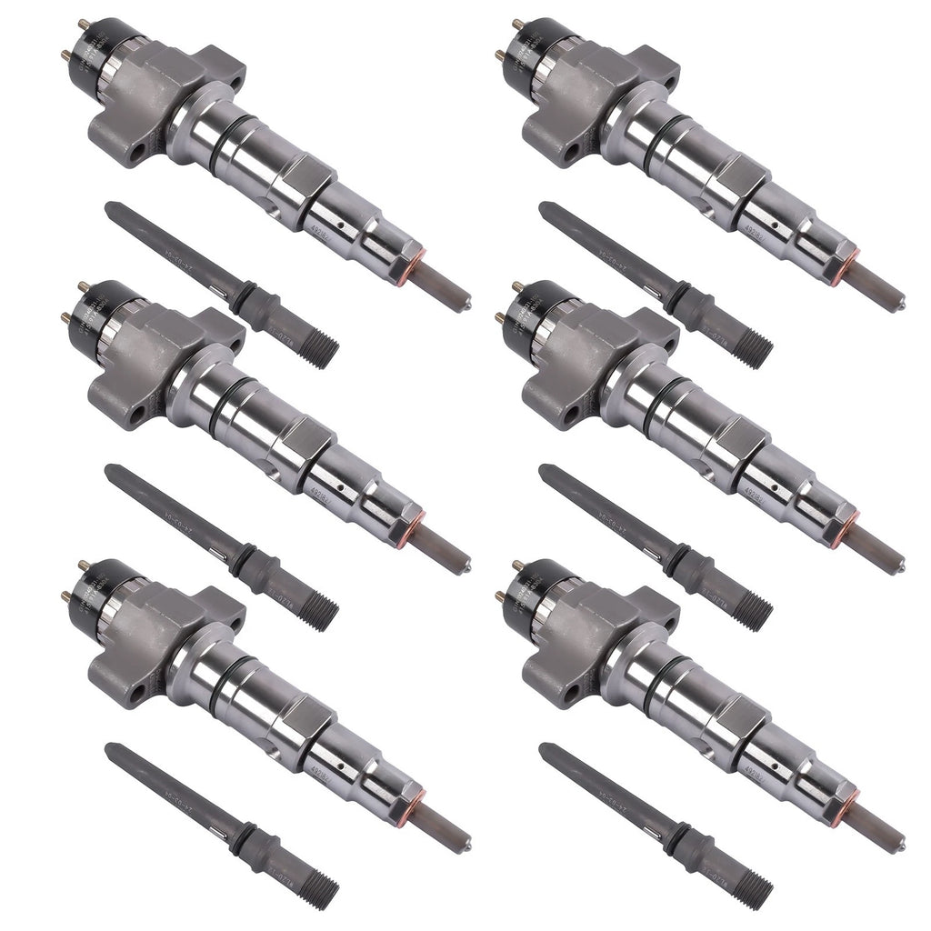Set of 6 Fuel Injectors for Cummins ISL ISC