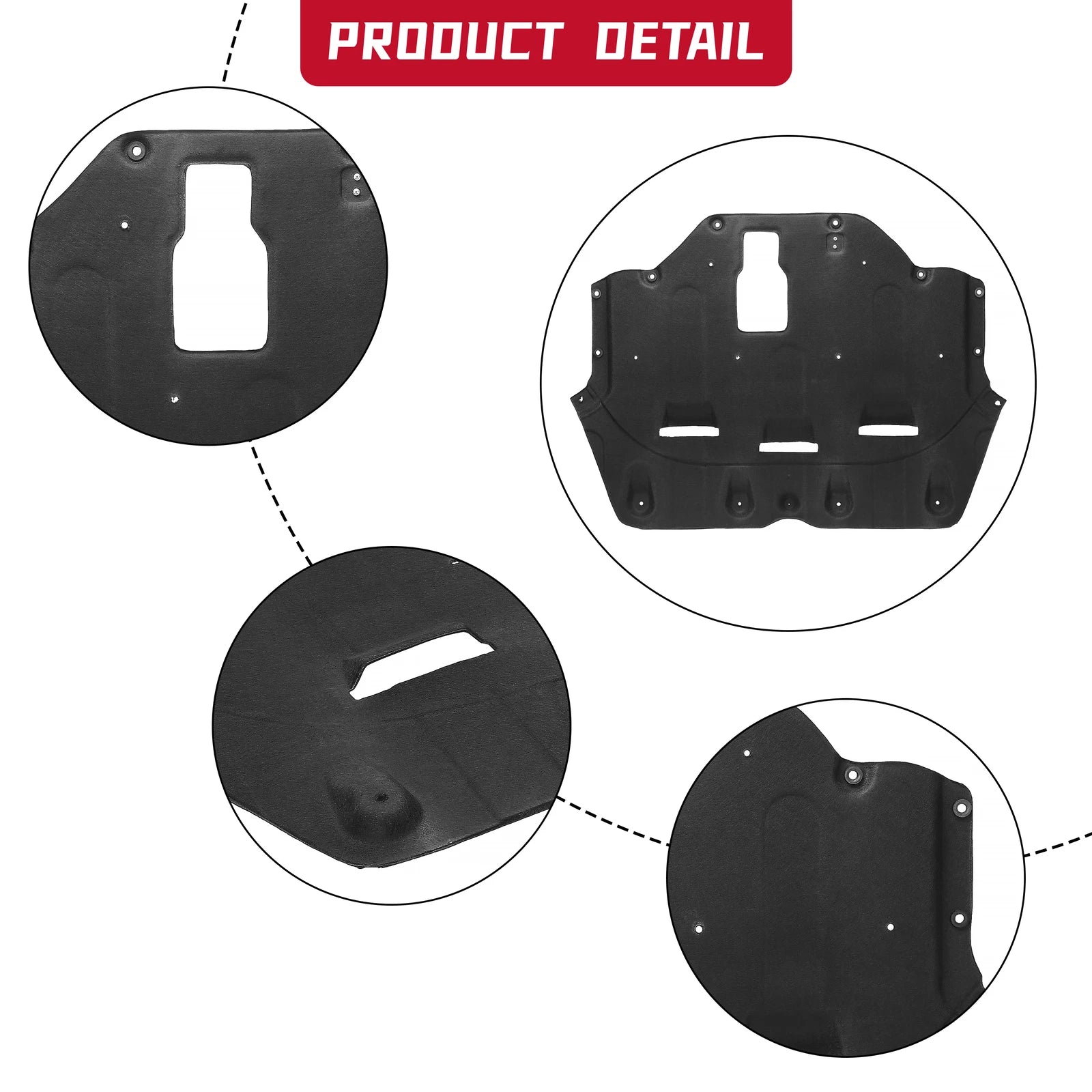 Engine Under Cover Splash Shield for Hyundai Sonata (2015-2017)