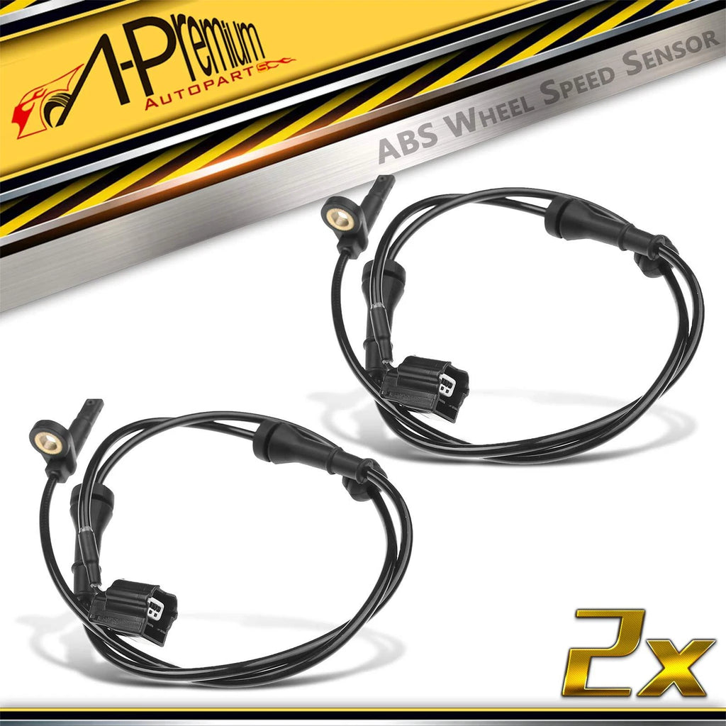 2X Front ABS Wheel Speed Sensors for Nissan Murano (2015–2020)