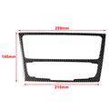 Carbon Black Console AC Audio CD Panel Cover Trim for Audi Q5 (2009-2017)