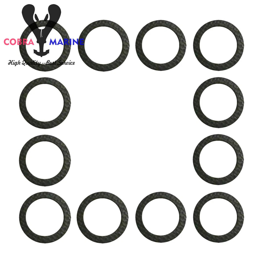 12pc Lower Gearcase Drain Gasket for Mercury MerCruiser (Replaces 12-19183, 18-2945)