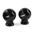 32mm 1.25" Fat Handlebar Risers Clamp Black for Harley Touring