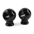 32mm 1.25" Fat Handlebar Risers Clamp Black for Harley Touring