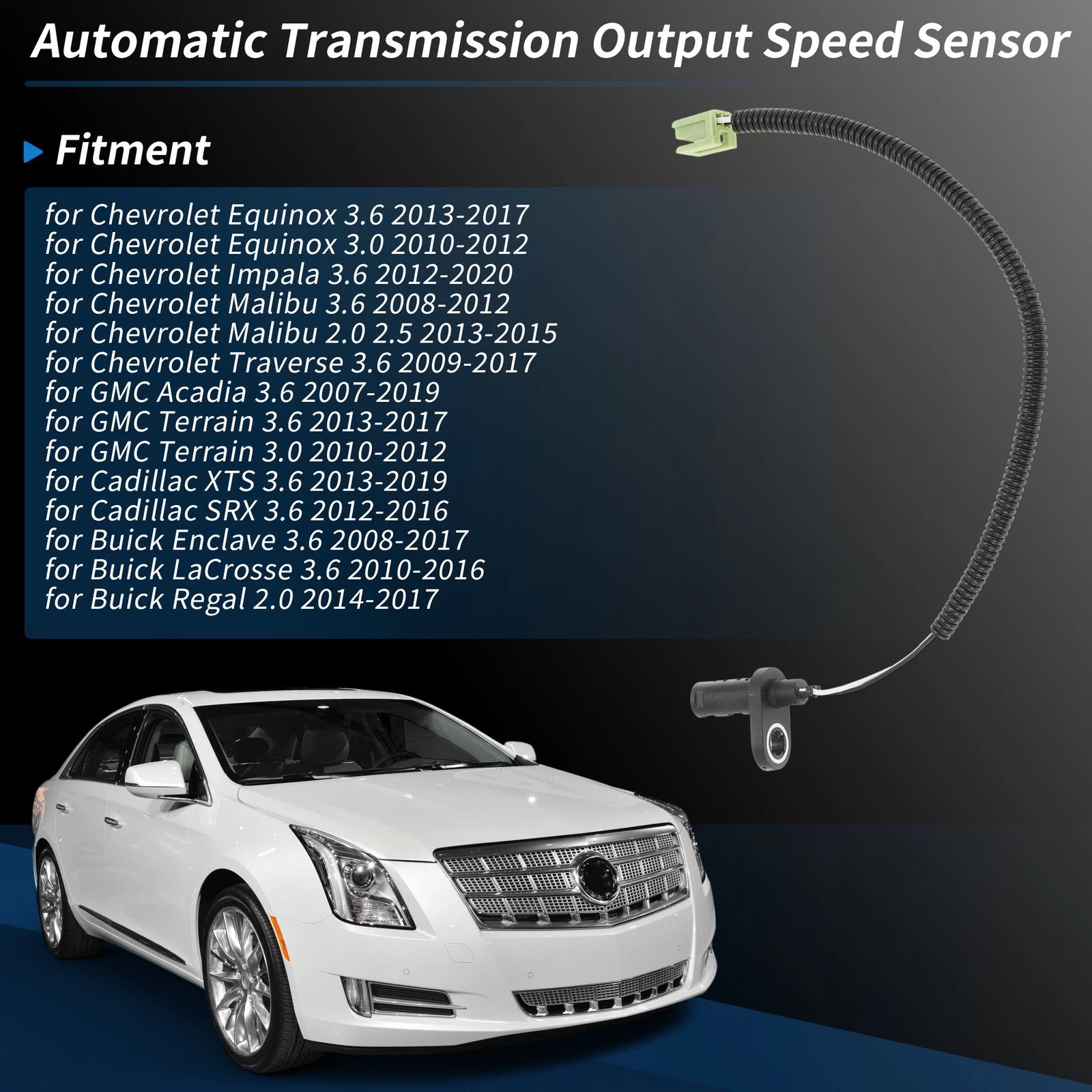Automatic Transmission Speed Sensor No.24262388 for Chevy Malibu (2008–2012)