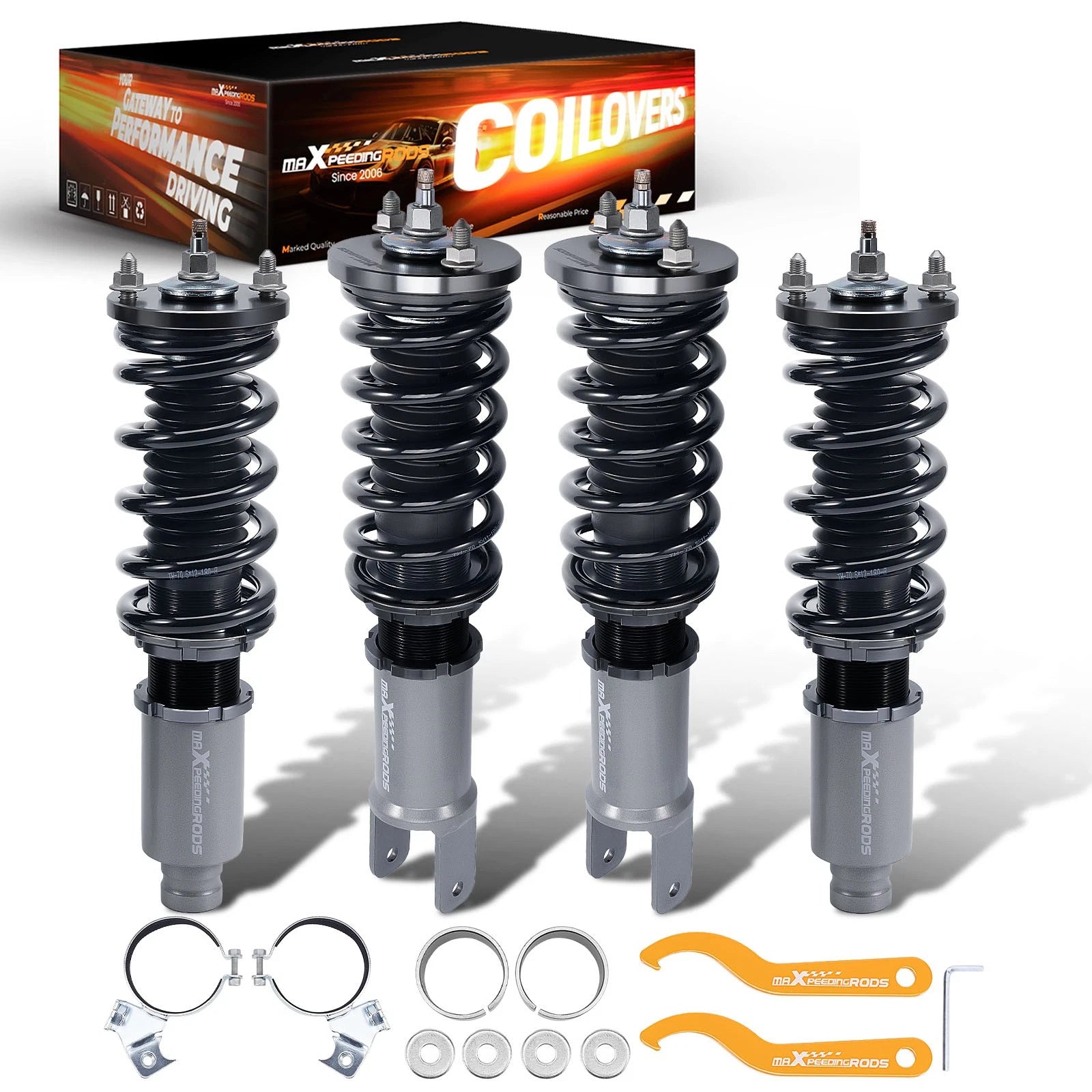 Coilover Shocks & Springs Kit for Honda Civic EG EK (1992-2000)
