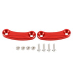 Aluminum Rear View Mirror Hole Caps Red for Kawasaki ZX10R (2016–2023)