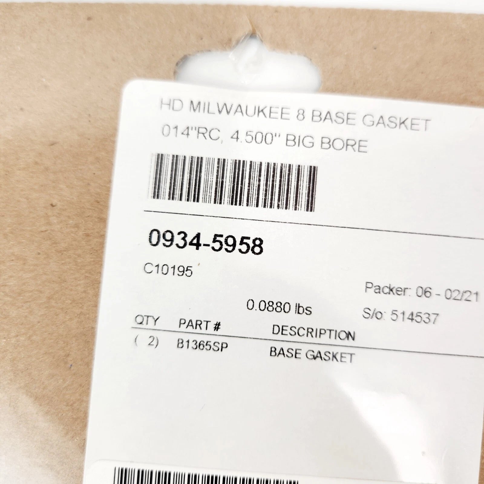 Cometic Base Gasket 4.5" Bore (.014" Thickness) for Harley M8 (2017–Present)