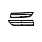 2X ABS Front Grill Cover Trim for Toyota Hilux Revo (2016–2022)