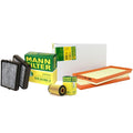 Mann Oil Air Carbon Cabin Filter Service Kit for Benz CLK63 AMG (2003–2009)