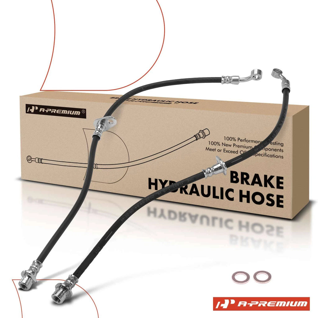 2X Front Brake Hydraulic Hose for Honda Civic Acura EL (2001–2005)