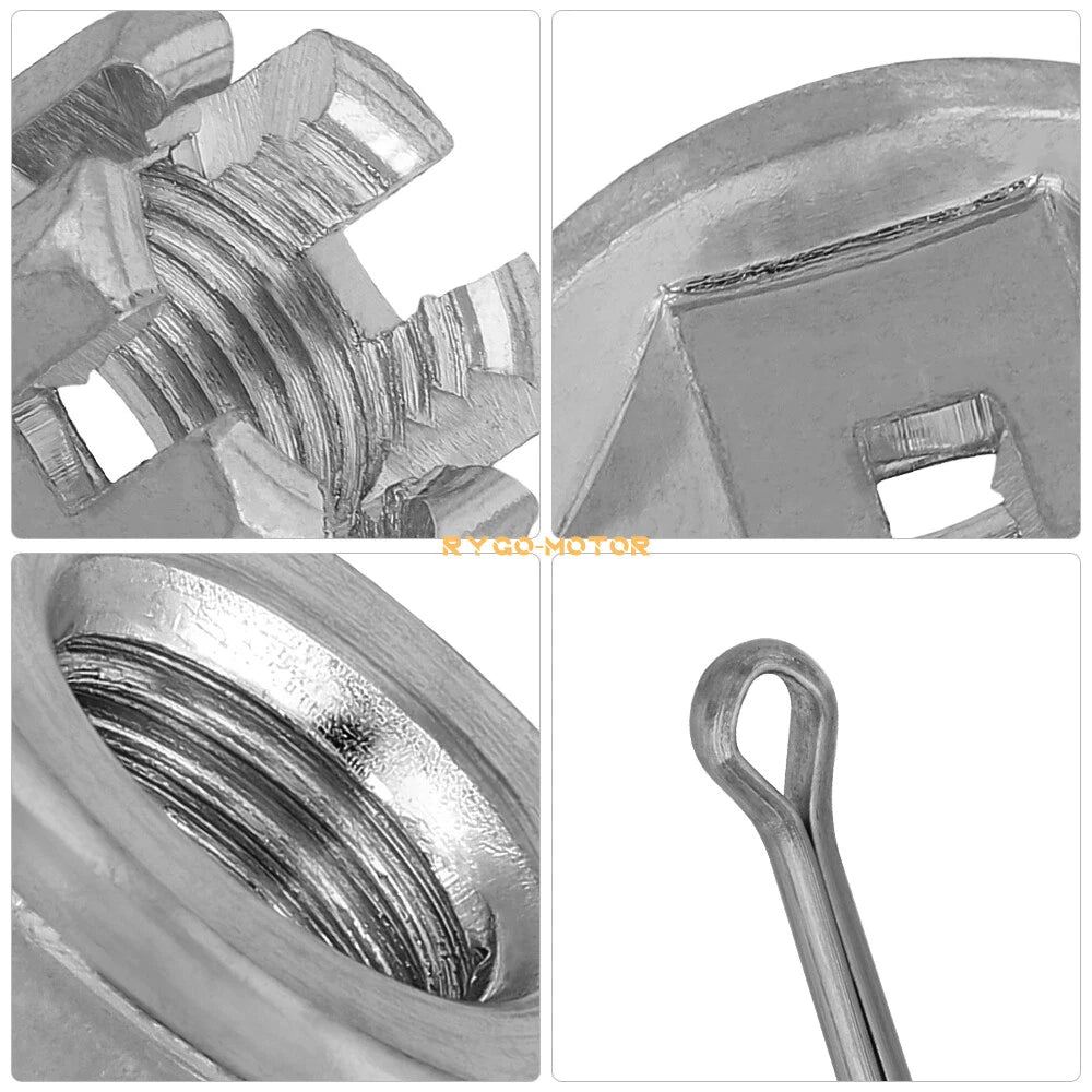 Front Axle Nuts for Honda TRX 250 300 400 450 700 (90309-HC4-000)