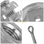 Front Axle Nuts for Honda TRX 250 300 400 450 700 (90309-HC4-000)
